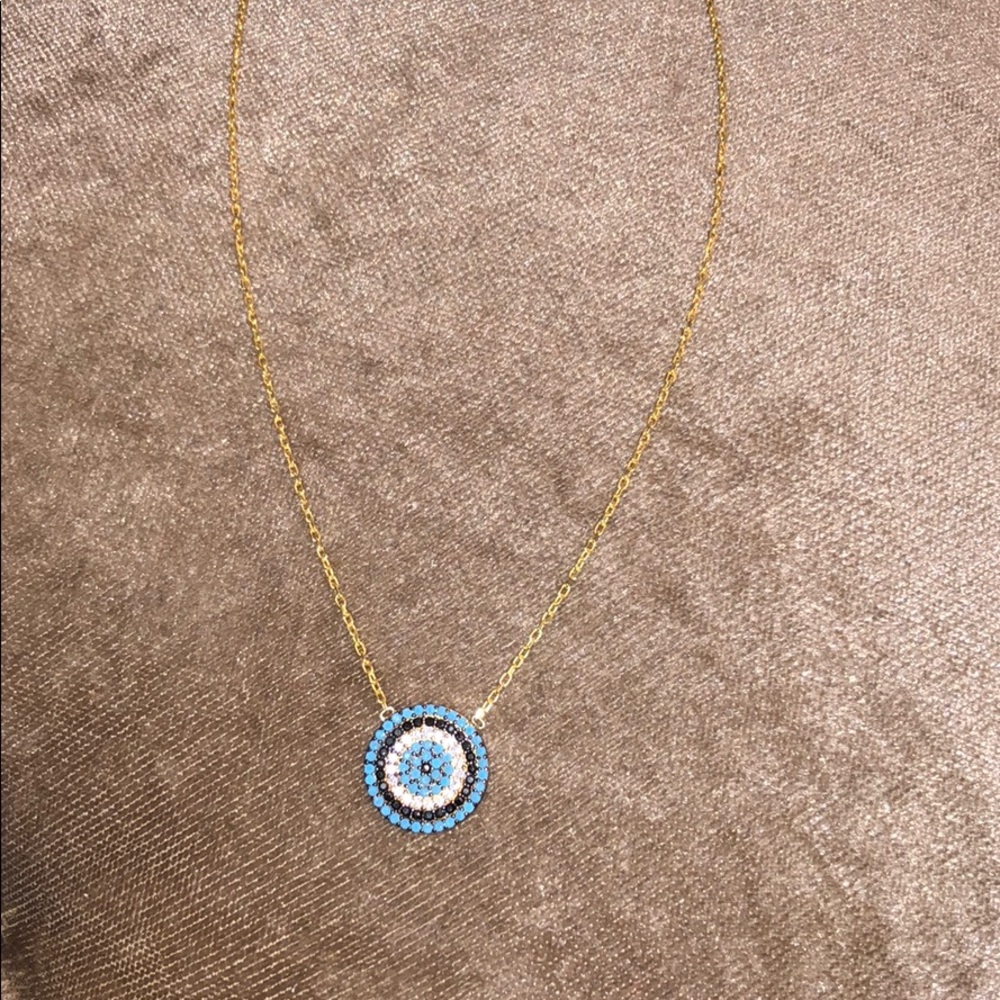 Evil eye necklace